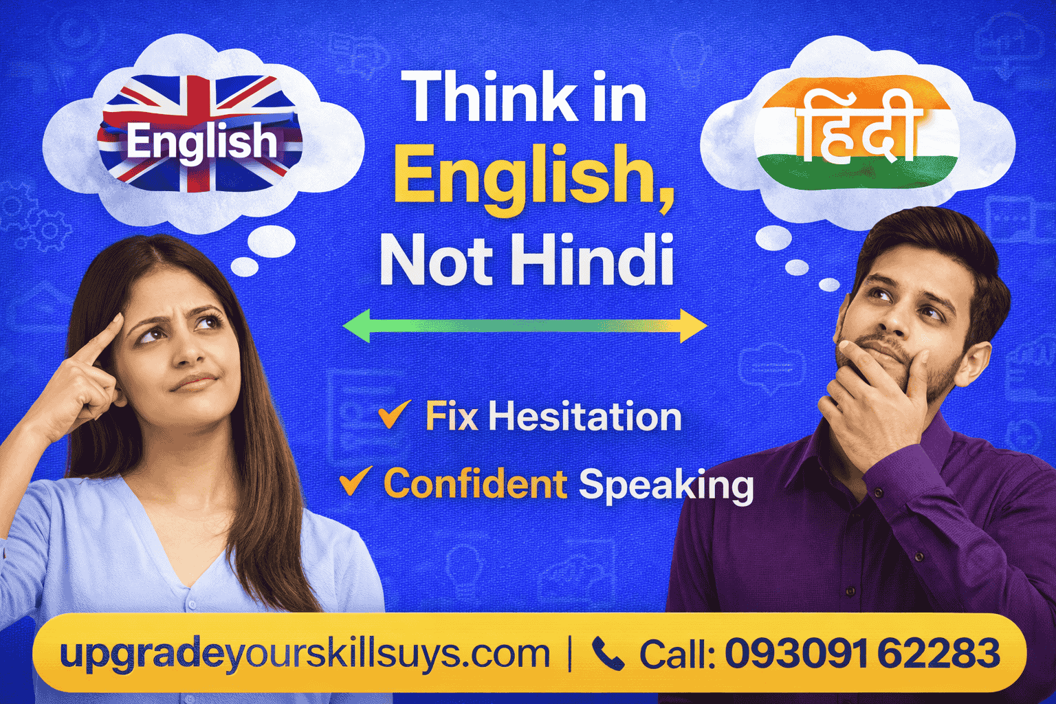 How to Think in English Instead of Translating from Hindi (A Simple Method That Actually Works)